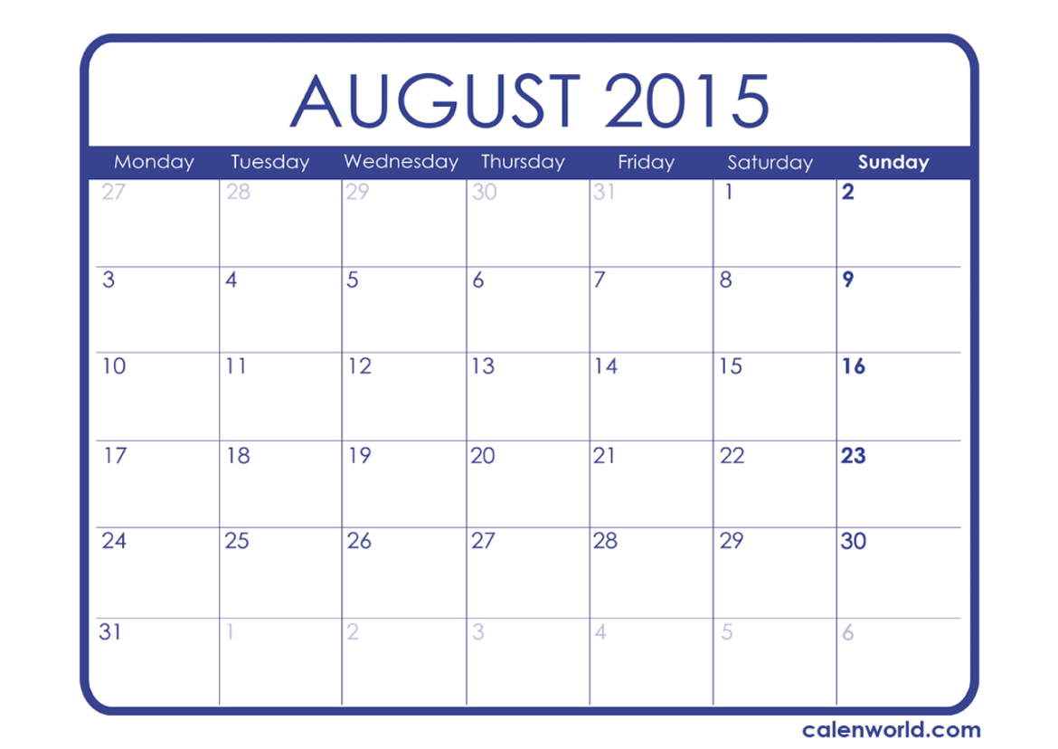 Summer 2015 – Events not to be missed