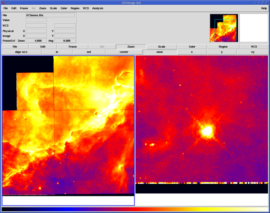 Analysing the stars out there with SAOImage DS9 (a powerful tool)