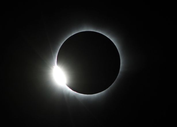 The eclipse…from Europe