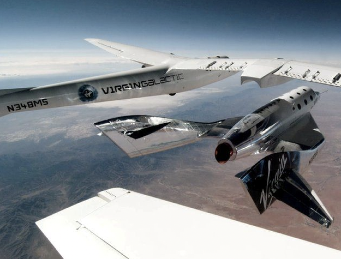 And VG makes history. The start of a new age in space.